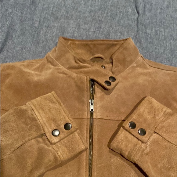 Wilsons Leather Camel Suede Jacket Women’s XL - Picture 3 of 6